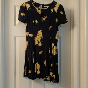 Kimchi Blue floral mini dress